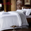 Luxury hotels bedding 60S jacquard long stapled cotton